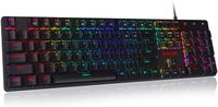 Redragon K589 Shrapnel Mechanical Keyboard-Red Switch Black/104 Keys