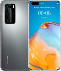 Huawei P40 Pro Smartphone 5G,Dual SIM, 256GB ROM,8GB RAM, Silver frost