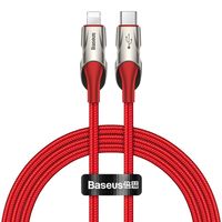 Baseus Fish Eye 1 Meter Type-C to Lightning Cable Red