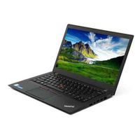 لينوفو ثينك باد T460 انتل كور i5 الجيل السادس 2.3 جيجاهيرتز 4 جيجابايت رام 128 اس اس دي لوحة مفاتيح انجليزية - اسود