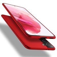 X-level for Samsung Galaxy S21 Case Slim Fit Soft TPU Super Ultra-Thin [Guardian Series] S21 Phone Back Cover Light Protective Matte Finish Coating Case Compatible Samsung S21-Red