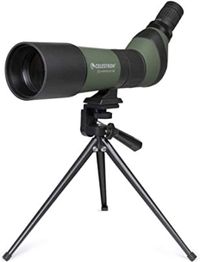 Celestron Landscout 20-60x65MM Angled Zoom Spotting Scope with Table-Top Tripod and Smartphone Adapter LandScout 20-60x65 with Smartphone Adapter