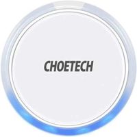 لوحة شحن لاسلكية حثية من Choetech بيضاء