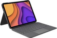 جراب لوحة مفاتيح Glassology iPad Pro لجهاز iPad Pro مقاس 11 بوصة (2021/2020/2018) ، لوحة مفاتيح بلوتوث مغناطيسية قابلة للفصل مع جراب واقٍ من السيليكون الناعم ولوحة لمس وحامل قلم رصاص إنجليزي وعربي أسود