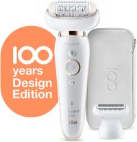 Braun Silk Epil 9 Flex Max Edition Wet & Dry Epilator, Design Edition With 4 Extras Incl. Shaver Head., VarioUS