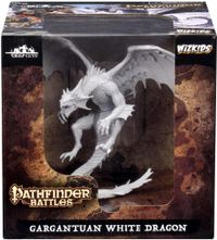 WizKids Pathfinder Battles™ Deep Cuts™ - Gargantuan White Dragon