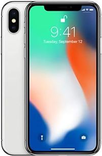 Apple iPhone X 64 GB - Silver