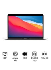 Apple MacBook Air 2020, 13-inch ,Apple M1 chip, 8GB RAM, 256GB - Space Grey