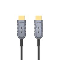 يونيتك الترابرو HDMI2.1 كابل 3متر بصري نشط اللون الرمادي والأسود