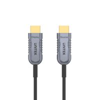 Unitek C11030DGY 20M Ultrapro HDMI 2.1 Active Optical Cable - Color Space Grey + Black