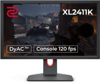 BenQ ZOWIE -XL2411K -24 inch -144Hz Esports Gaming Monitor -Dynamic Accuracy-Height Adjustable Stand-Dark Grey