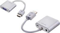 Cadyce Hdvga Hdmi To Vga Adapter - Hdmi Input And Vga Output - Hdvga - White