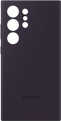 Samsung Galaxy S24 Ultra Silicone Case, Dark Violet