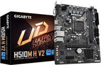 GIGABYTE Micro ATX Motherboard H510M H, S-1200, Intel H510 Express, HDMI, 64GB DDR4 for Intel