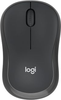 Logitech M240 Silent Bluetooth Mouse, Wireless, Compact, Portable, Smooth Tracking, 18-Month Battery, for Windows, macOS, ChromeOS, Compatible with PC, Mac, Laptop, Tablets - Graphite