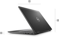 Dell Latitude 7000 7410 2-in-1 2020 14 Inch FHD Touch Core i7 4 Cores 4.9 GHz , 10th Gen 512GB SSD, 16GB RAM Windows 10 Professional Keyboard English/Arabic - Carbon Fiber