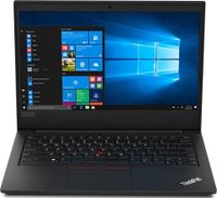 Lenovo ThinkPad Edge E490 Laptop 8th Generation i3 8265U 1.6Ghz 8GB RAM 256GB SSD, 14.0 HD Display Keyboard English Arabic Sticker Windows 10 Pro - Black