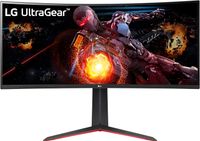 LG 34GP63A-B 34" Curved UltraGear™ VA panel QHD (3440 x 1440) Display HDR 10 1ms MBR (5ms GtG) 160Hz Refresh Rate & AMD FreeSync™ PremiumMonitor with Tilt/Height Adjustable Stand - Black