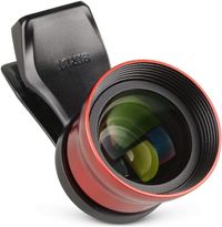 Sirui 60-Sa Portrait Lens 60mm with Clip, Constructed with German Schott Glass and Aluminum Housing, for Most Smartphones