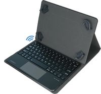 TOUCHMATE Universal Tablet Cover with Bluetooth Keyboard & Trackpad