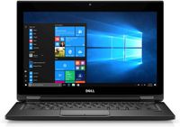 كمبيوتر محمول ديل لاتيتيود  5289 2 في 1 بشاشة لمس FHD مقاس 12.5 بوصة - معالج انتل كور i7-7600U بسرعة 2.8 جيجاهرتز وذاكرة وصول عشوائي سعة 16 جيجابايت وذاكرة تخزين سعة 256 جيجابايت ونظام تشغيل ويندوز 10 برو - أسود