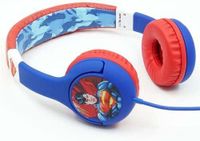 SUPERMAN Kids Wired Headphone with Mic Save Audio 85dB Blue