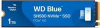 ويسترن ديجيتال SSD SN580 NVMe (WDBWMY0010BBL-WRWM) سعة 1 تيرابايت - أزرق