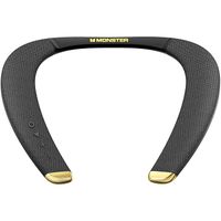 Monster Boomerang Neckband Bluetooth Speaker, Neck Wireless Wearable Speaker with 12H Playtime, True 3D Stereo Sound, Portable Soundwear, IPX7 Waterproof, for Home Sport Outdoor