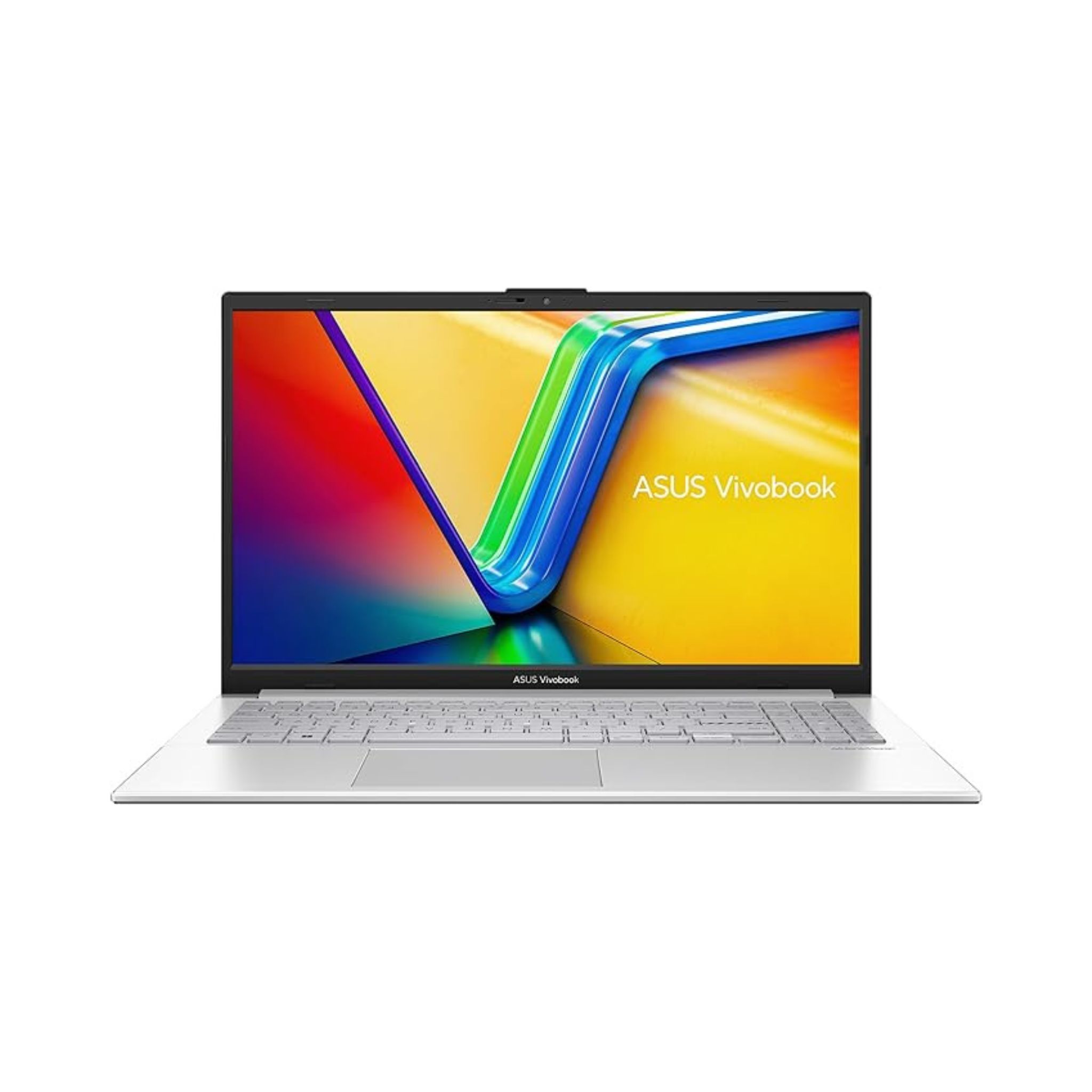 ASUS Vivobook E1504GA-NJ084W Slim Laptop  15.6 inch  i3-N305  8GB 256G  HD Webcam Windows 11 - English, Arabic Keyboard - Silver