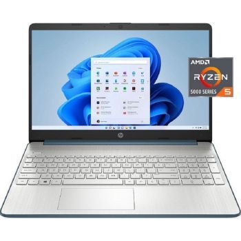 HP 15-EF2126 AMD Ryzen™ 5 5500U 256GB SSD 8GB 15.6" (1920x1080) WIN10 SPRUCE BLUE FP Reader