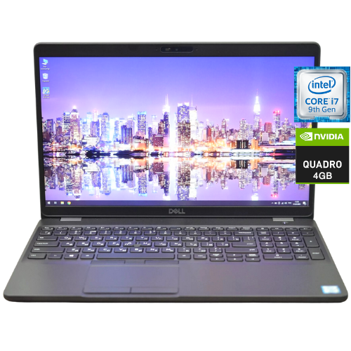 ديل محطة عمل Precision 3541 Cad   | انتل كور i7-9850H -الجيل التاسع | 16 جيجا رام | 512 جيجا اس اس دي | نفيديا كوادرو جرافيك 4 جيجا | شاشة 15.6 بوصة | ويندوز 10