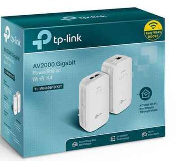 TP-LINK AV2000 Gigabit Powerline AC Wi-Fi Kit 1200 Mbps White