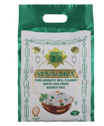 Sinnara White Long Grain Basmati Rice, 2 Kg