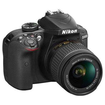 Nikon D3400 - 24.2 MP SLR Camera, AF-P 18 - 55mm f/3.5 - 5.6G VR Lens, Black