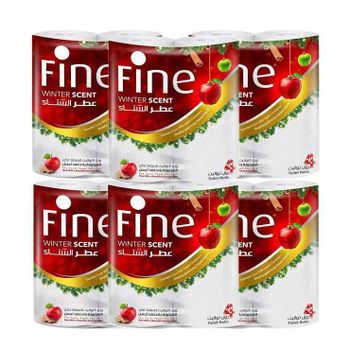 Fine Winter Scent (2 Ply x 170 Sheets) Pack of 24 Toilet Rolls