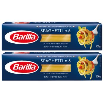 Barilla Spaghettini No.5 500g (Pack of 2)