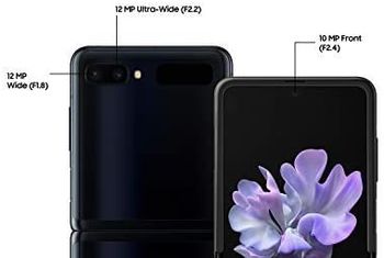 Samsung Galaxy Z Flip Dual SIM 256GB 8GB RAM 4G LTE - Black Mirror