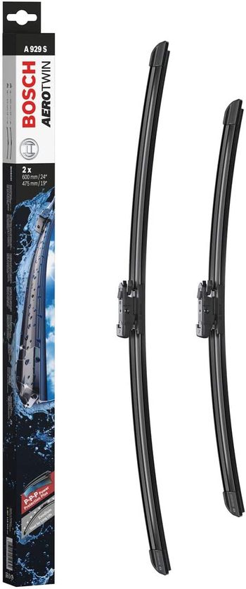 Bosch Wiper Blade Aerotwin A929S Length 600mm 475mm Set Of