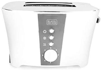 Black Decker 2 Slice Cool Touch Toaster with Crumb Tray for Easy