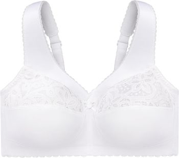 Glamorise MagicLift Cotton Wire-free Support Bra - Cafe - Curvy Bras