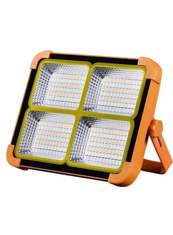 Portable Emergency Work Light ,200W LED Solar Work Light with 4 BRIGHTNESS Modes, IP66 Waterproof Heat And Frost-resistant Convinent Portable Solar Power Outdoor