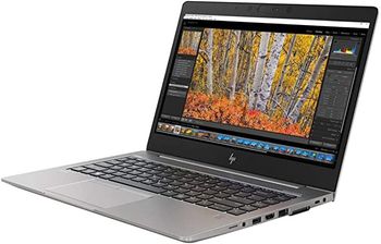 Hp Zbook 14u G5 Mobile Workstation Intel I7 8th Generation Ram 16GB DDR4 256GB SSD Intel UHD 620 14 Inch FHD, English Keyboard -  Grey