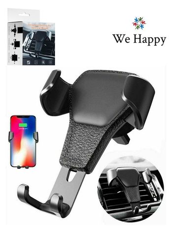 We Happy Gravity Car Mobile Holder Air Vent Clip Mount Phone Stand