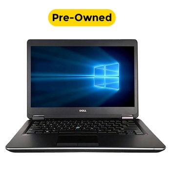 Dell Latitude E7240 - الجيل الرابع Core I7-8GB Ram-256 ssd-12.5 '' شاشة عرض مضادة للوهج غير عاكسة-HDMi-Usb3.1-Display port-ethernet port-Win10