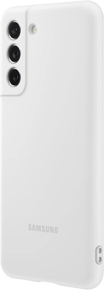 Samsung Galaxy S21 FE Silicone Cover - Official Samsung Original Case - White,