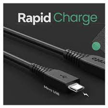 TORETO Micro Charging Cable Tor-cord 1.0 Tor-858 (black)