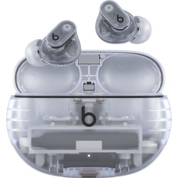 Beats Earphone Studio Buds+ True Wireless Noise Cancelling Earbuds (MQLK3LL/A) Transparent