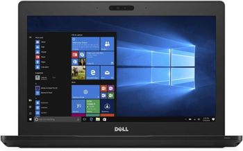 كمبيوتر محمول للأعمال طراز Latitude 5280 من Dell | انتل كور i5-7 الجيل السابع | 8 جيجا رام | 256 جيجا اس اس دي | شاشة 12.5 بوصة | ويندوز 10