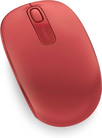 Microsoft Wireless Mobile Mouse 1850 - Flame Red