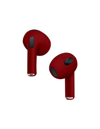 Apple Airpods (3rd Generation) Customized By Caviar Matte Ferrari Red